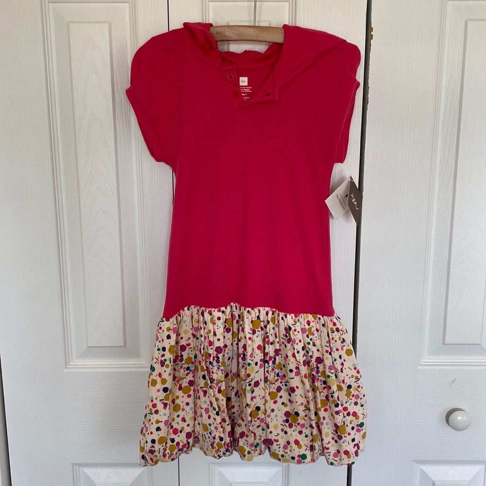 Tea NWT hooded dress size 7